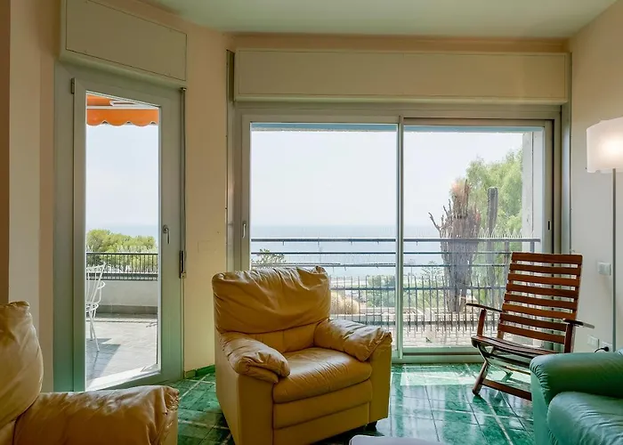 Le Ginestre - Sea View - 3 Bedrooms - Parking Apartmán *